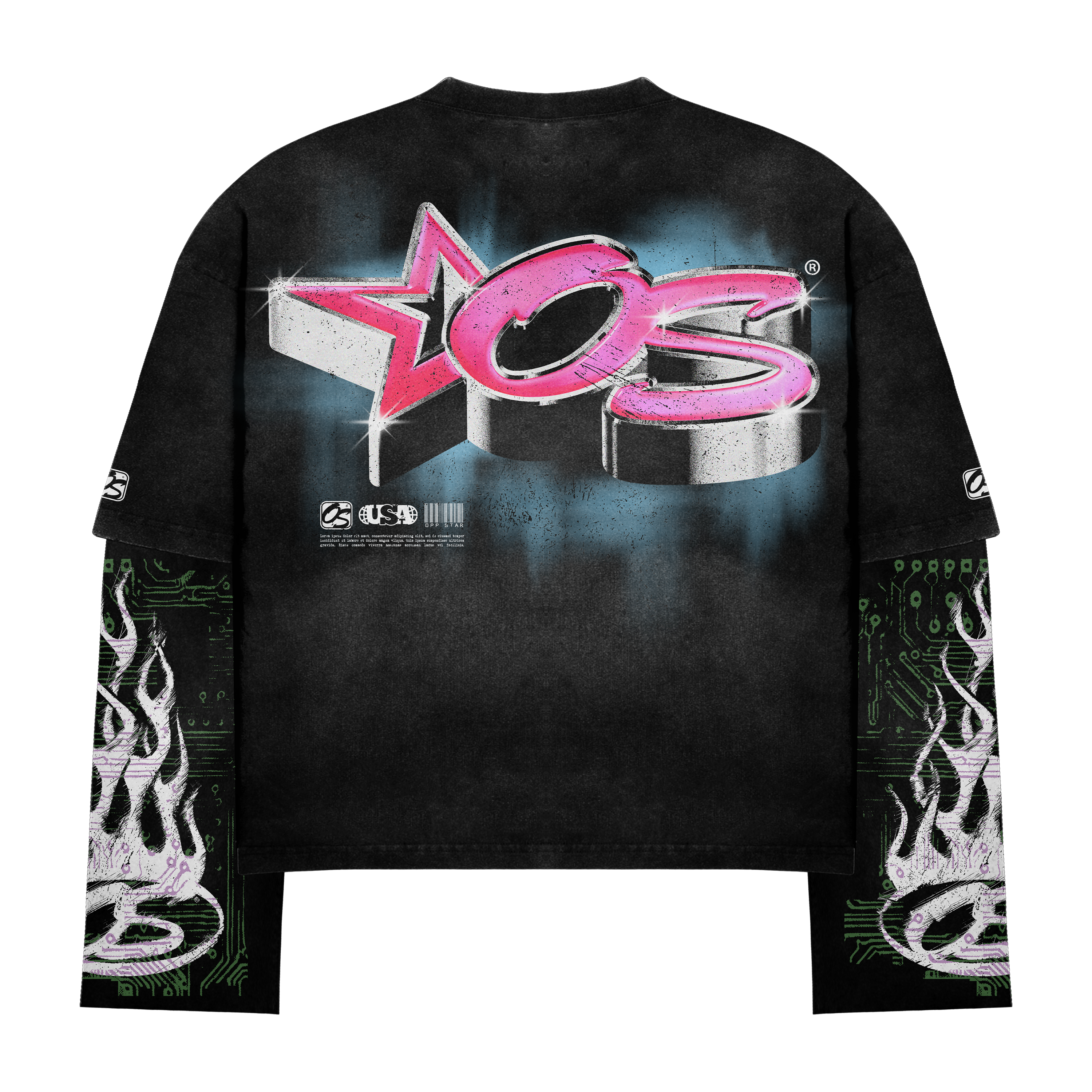 Circuit Boy oversized tee